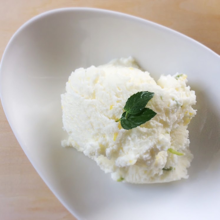 TabiEats NoChurn Lemon Lime Ice Cream