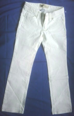 Celana White Jeans Anak Perempuan GAP Kids Depan