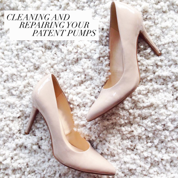 Cleaning & Repairing Your Patent Leather Pumps - Tay Meets World