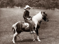 Cowboy slang Pump Handler for Kid Horse