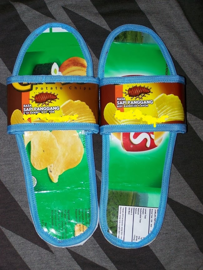 Gerakan Balongan Mandiri: Membuat Sandal Unik & Lucu Rasa ...