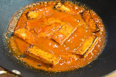 Spicy Peanut Butter Tofu from KalynsKitchen.com