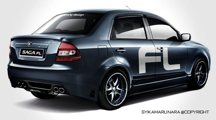 PROTON SAGA FL MODIFIED