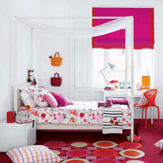 House Designs: Awesome Decorating Ideas For The Pink Room Teen Girl