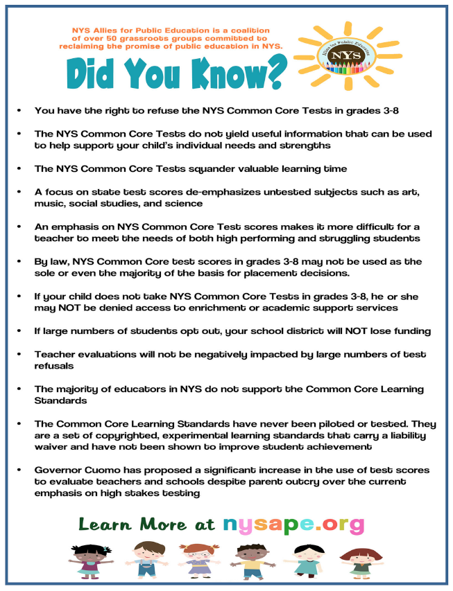 children should not be a number nysape faq flyer faq flyer