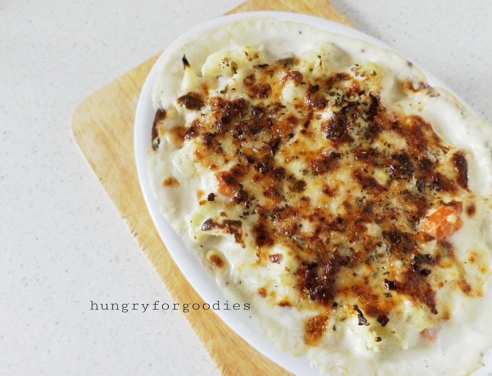 Veggie Cheese Sauce Casserole Recipe Hungry for Goodies