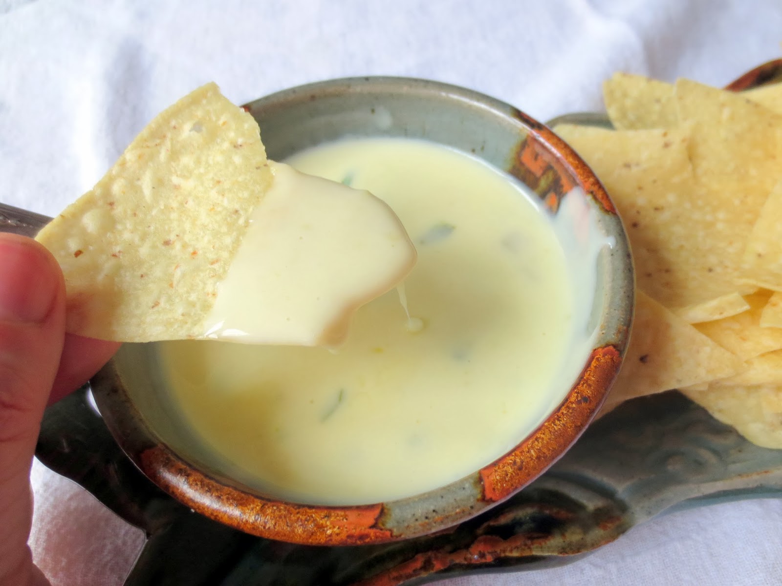 The Owl with the Goblet Mexican Restaurant White Queso Dip