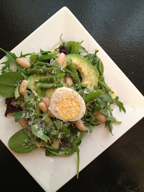 Recipe: Spring salad with Cacio e Pepe dressing