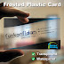 Frosted Plastic Card