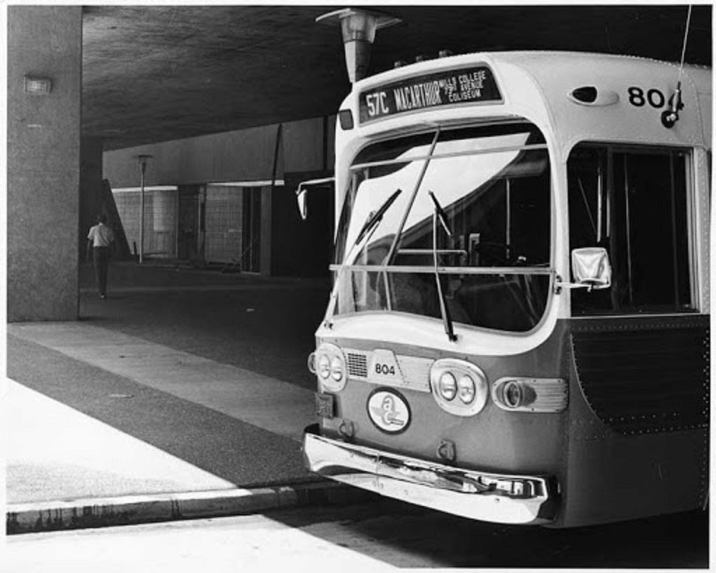 Waiting for passengers. Early 1970s ~