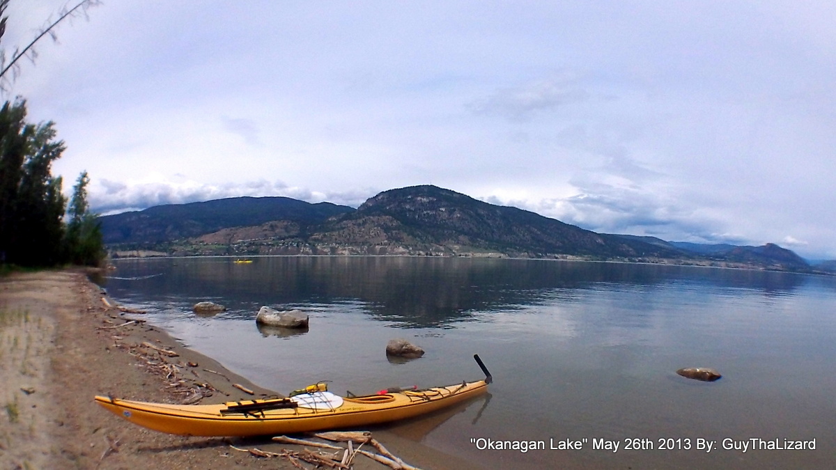 www KAYAKOKANAGAN com ( Kayaking Okanagan BLOG ) To ThreeMile Nude Beach Okanagan Lake