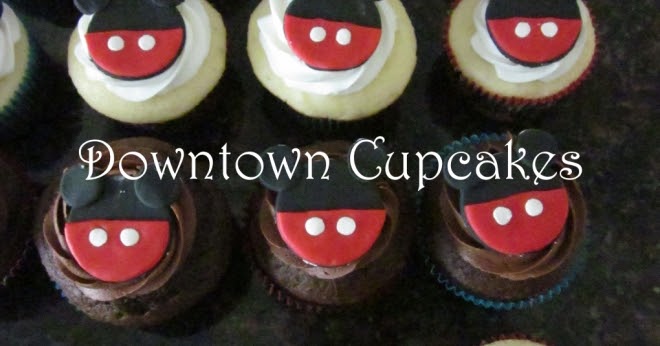 Downtown Cupcakes: Mickey Mouse Cupcakes