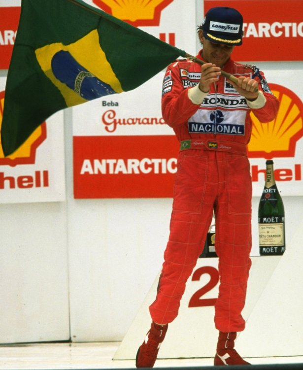 O Seu Portal Diário dos Esportes: Na Memória: Senna no Brasil em 91