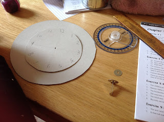 An Ordinary Life : Maths: 5 minute interval clock