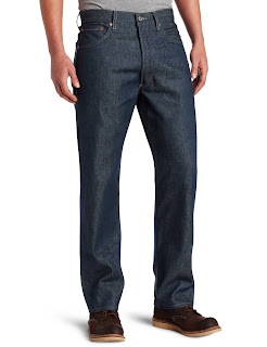  Levi's Men's 501 Original Fit Denim Blue Jeans 