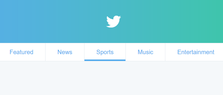 Javascript Html Css Creating Twitter Desktop Style Header