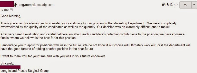 danas thoughts and musings job hunting and rejection letters why would you be a good fit for this position