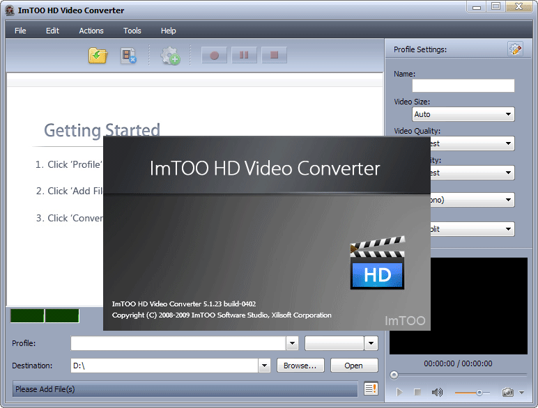 Imtoo Hd Video Converter -  9