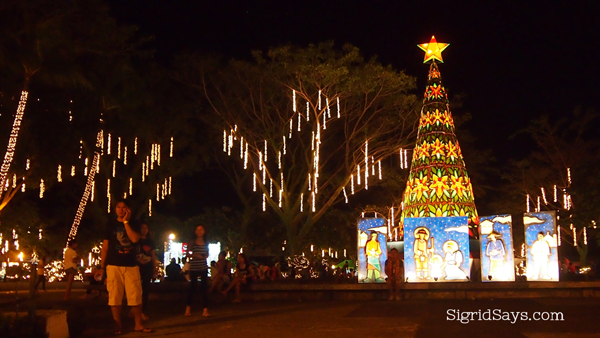Silay public plaza Christmas