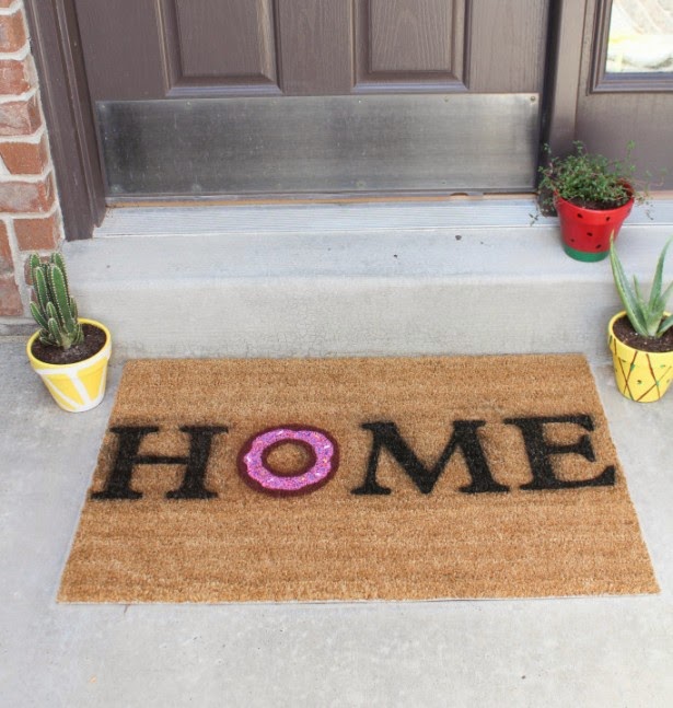 DIY Personalized Home Doormat 99create