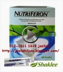 nutriferon shaklee http://jazilahilyas.blogspot.com/