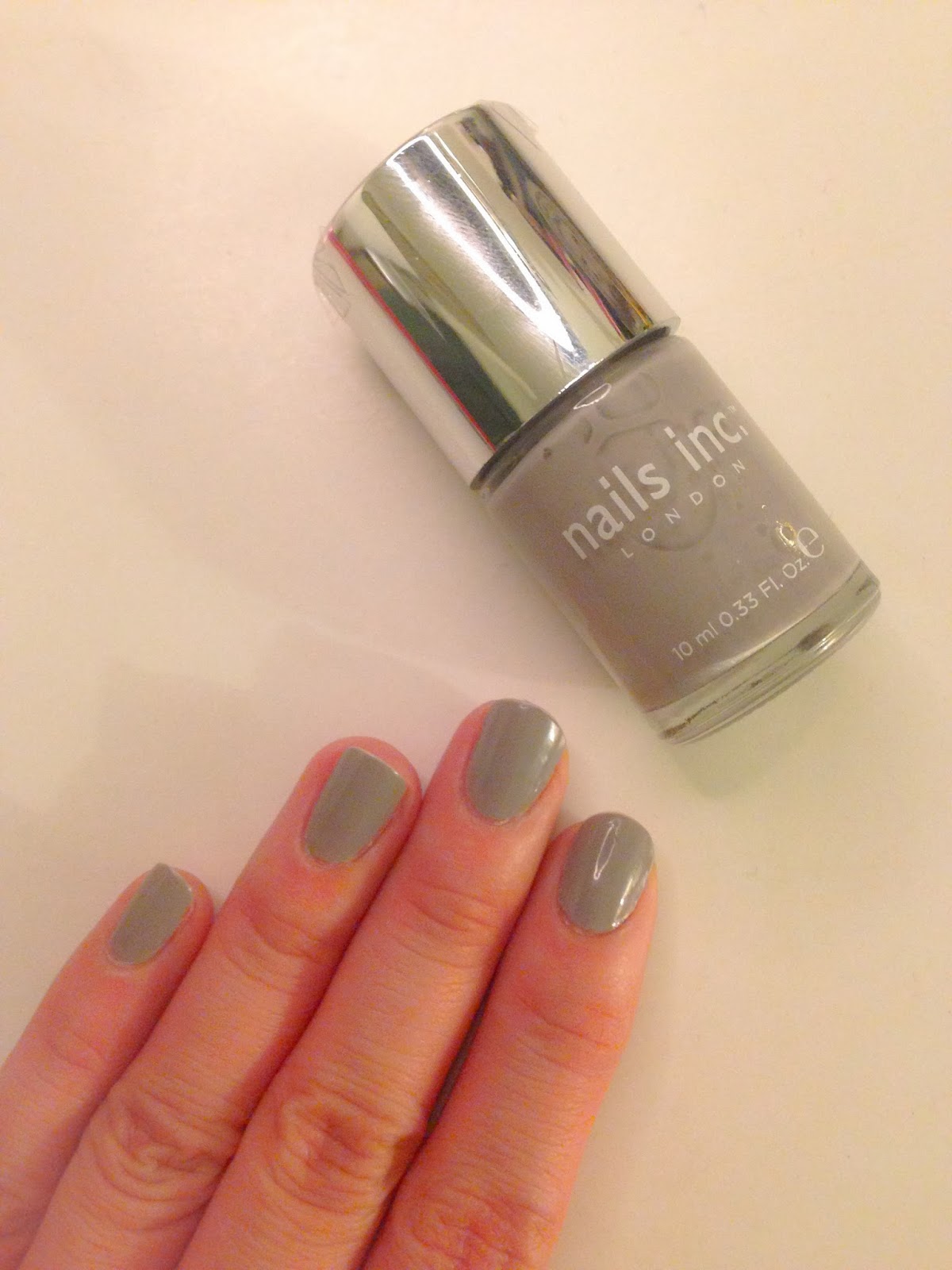 Nails Inc Hyde Park Place Grey is my new beige