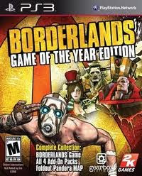 Borderlands Game of the Year Edition PS3 USA [MEGAUPLOAD]