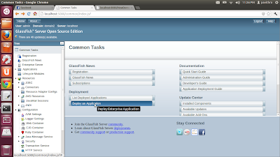 How to Deploy a war File Using GlassFish