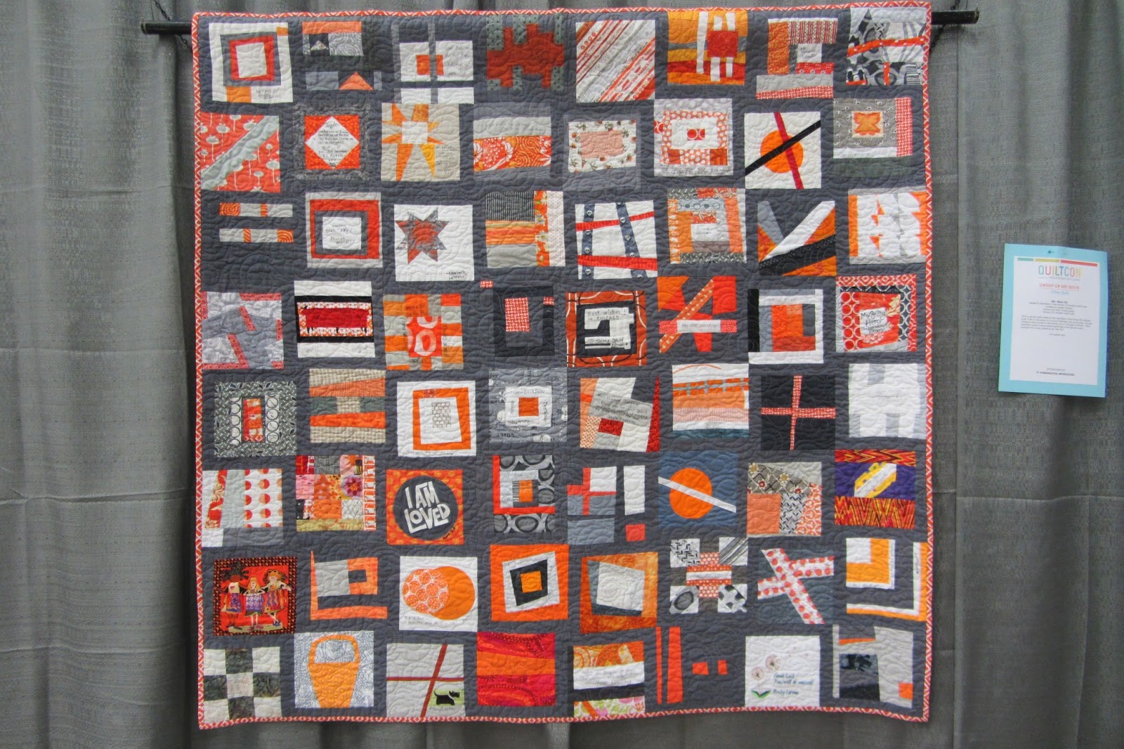 On The Mend QuiltCon 2013 Austin, Texas Modern Quilt Convention