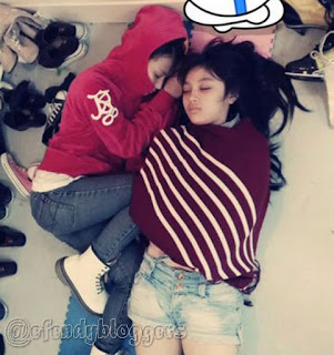 Foto Nabilah JKT48 Lagi Tidur dengan Siapa Hayoo