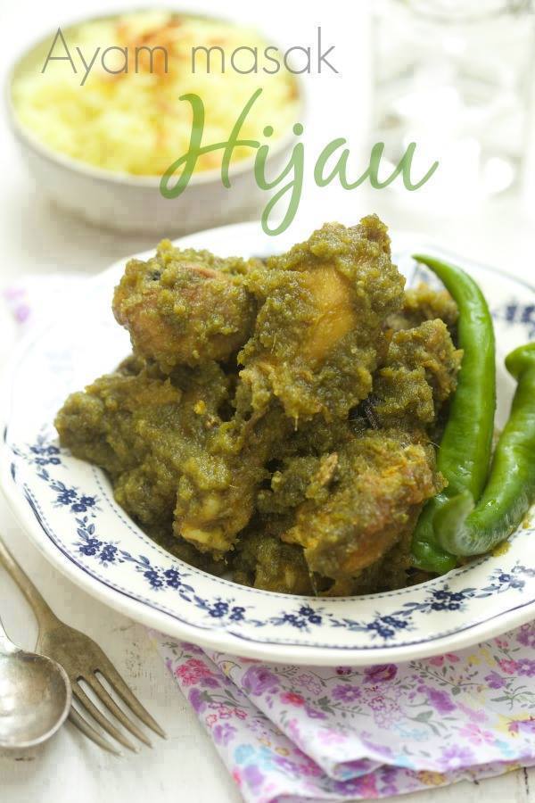 AYAM MASAK HIJAU