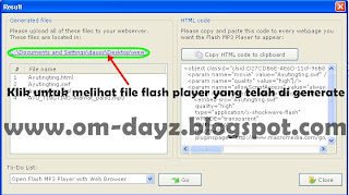 Cara Membuat Flash Music Player Dengan Mudah