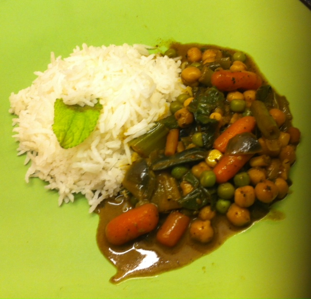 Deema's Sri Lankan Curry Spices Frozen Vegetable Curry