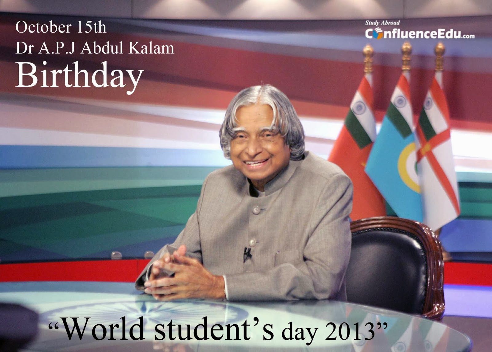 Study Abroad Blog By Confluenceedu Com Happy Birth Day To A P J Abdul Kalam