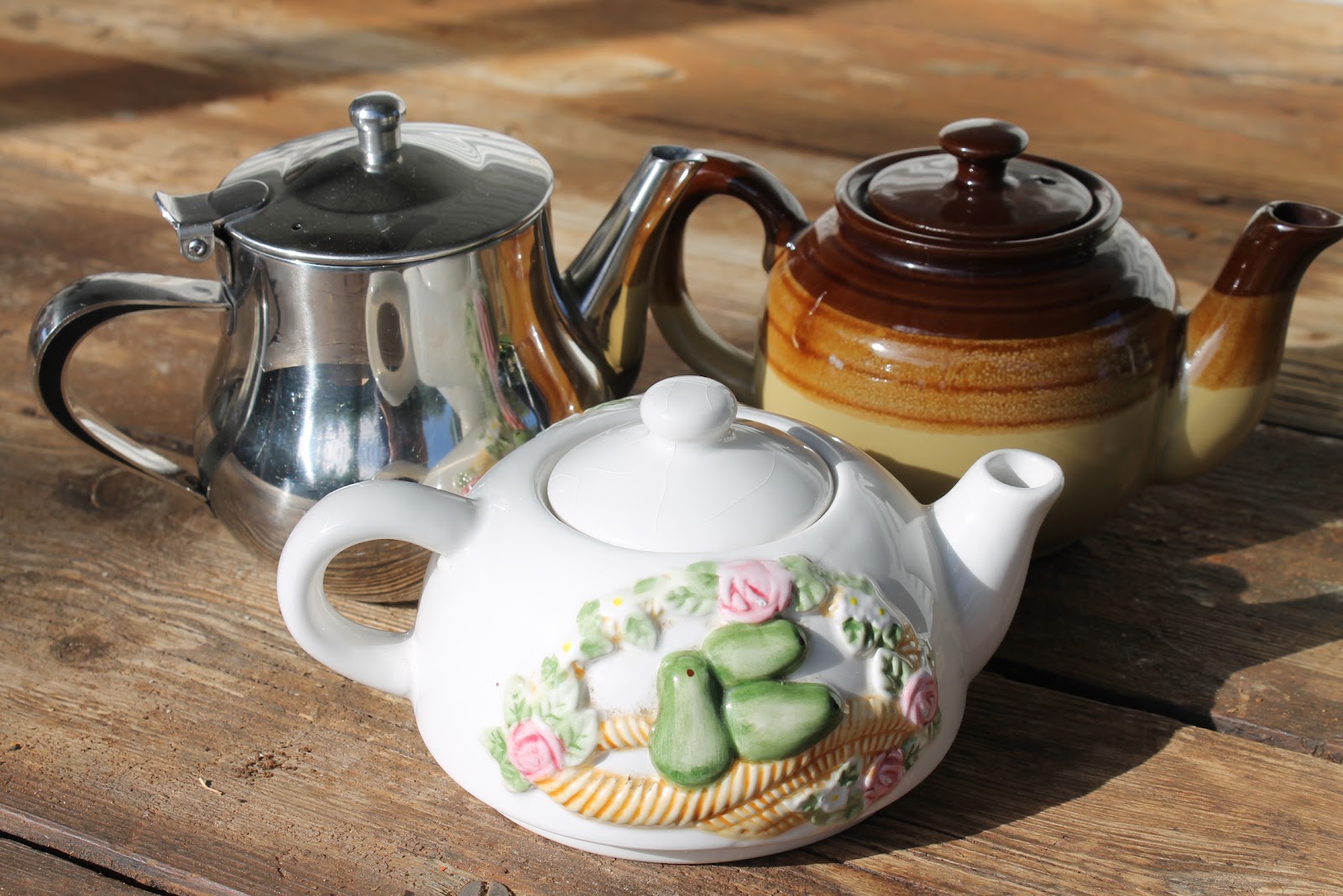 Old teapots and treasure The Shady Baker