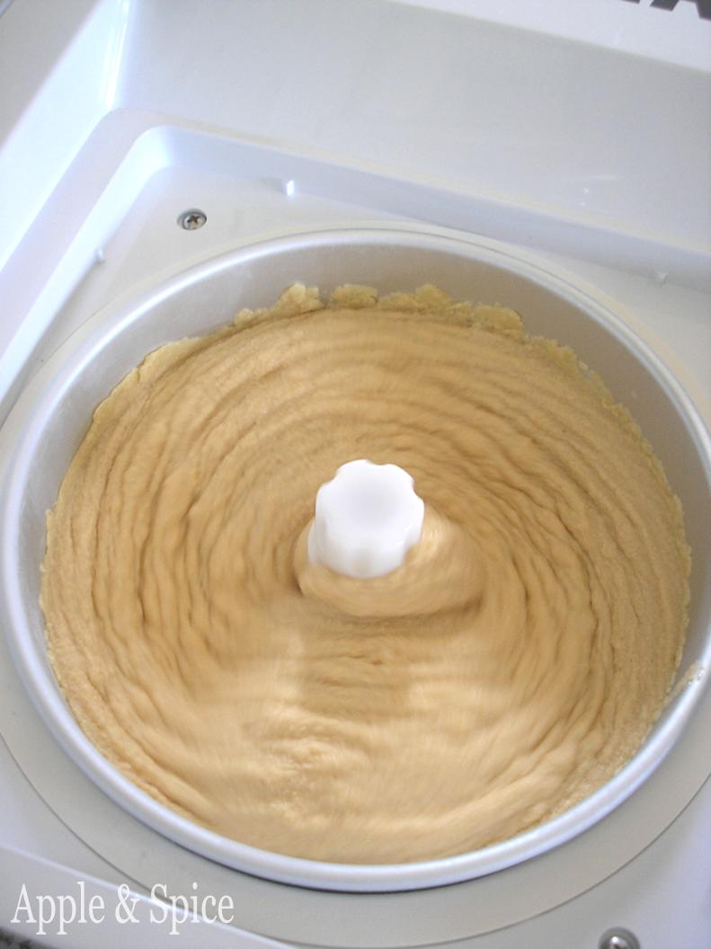 Apple & Spice Peanut Butter Ice Cream with Chocolate Sauce & Salted