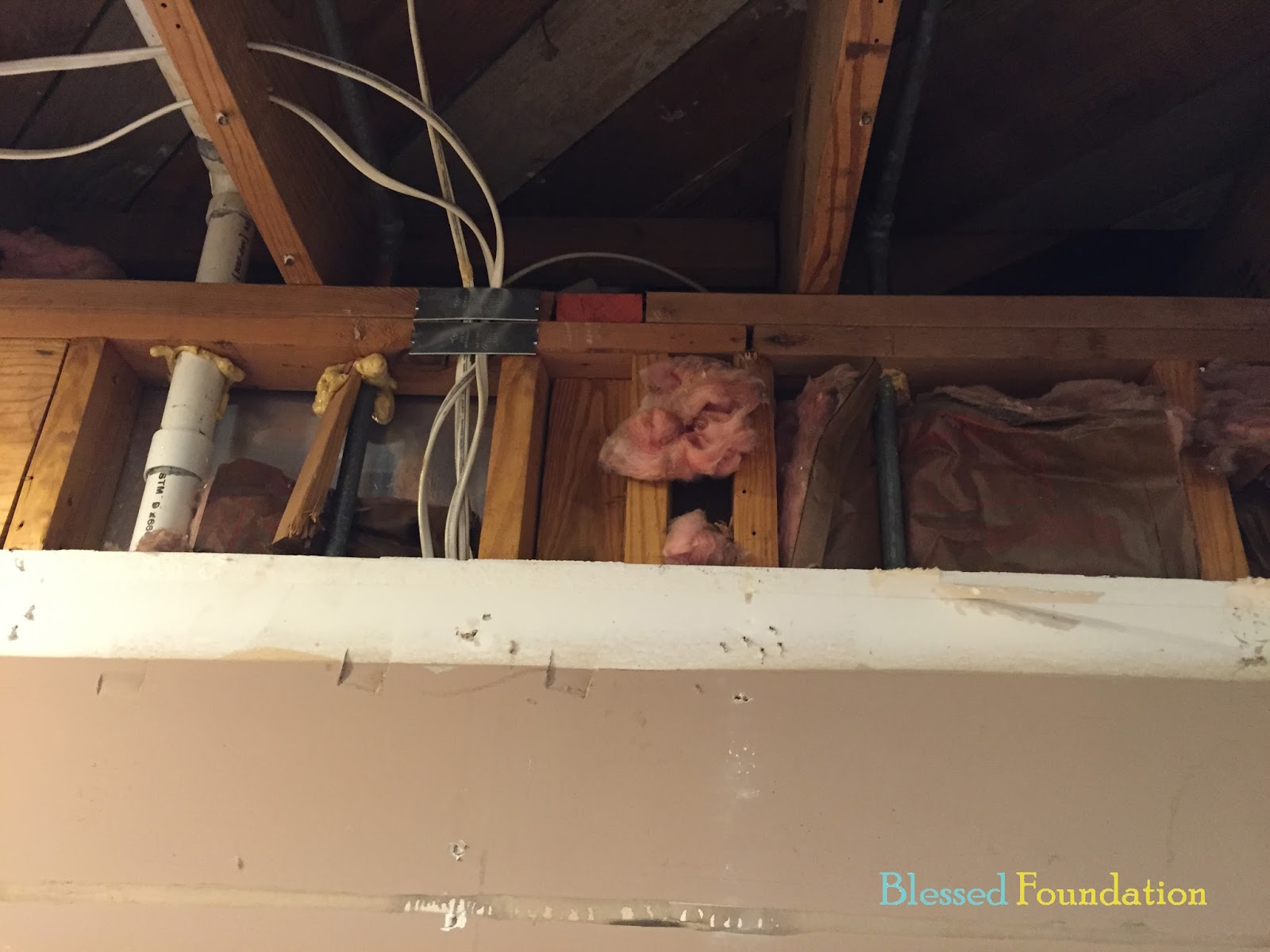 Blessed Foundation Post 35 Hiding Electrical Wires