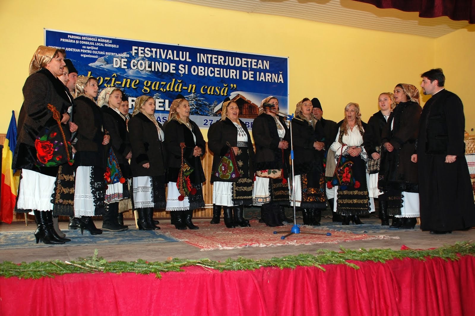 Festival Interjudeţean de colinde şi obiceiuri de iarnă ,, Sloboyî-ne gazdă-n casă,,- Mărişelu 2012