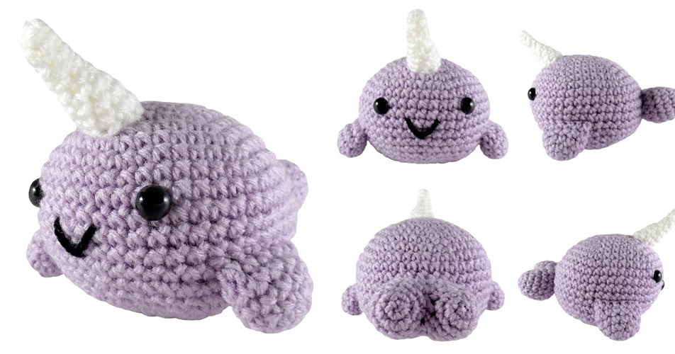 i crochet things: Free Pattern: Narwhal Amigurumi