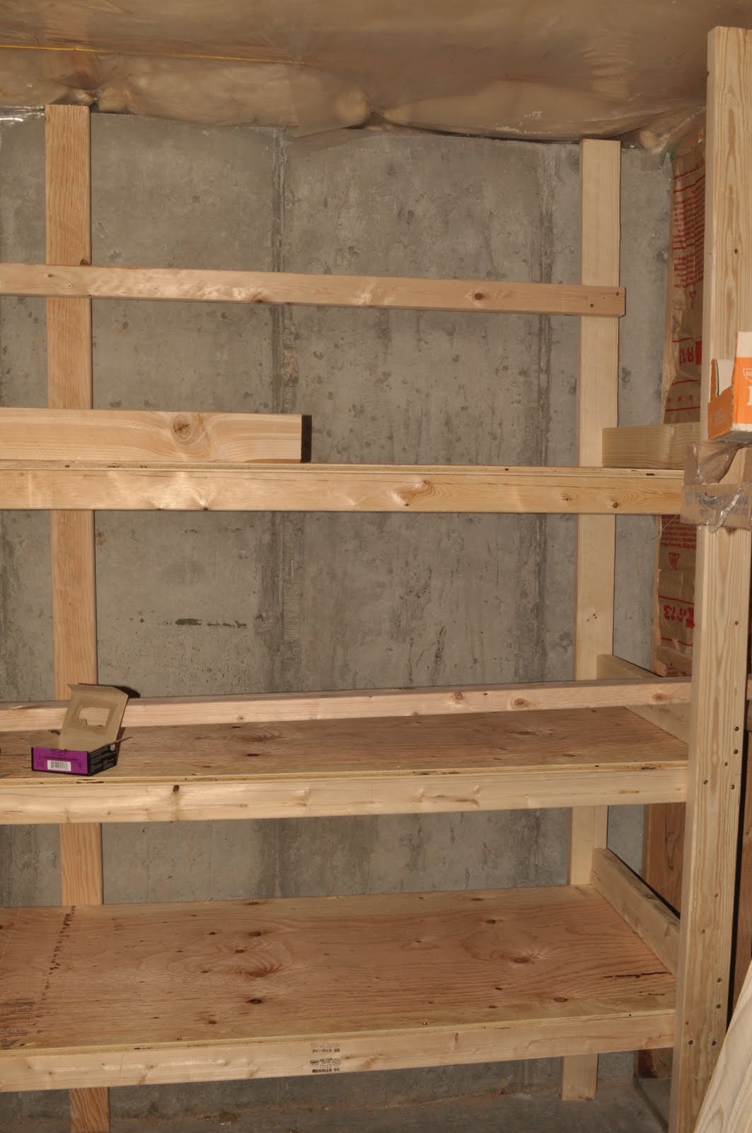 Tenney Family Food Storage Shelves