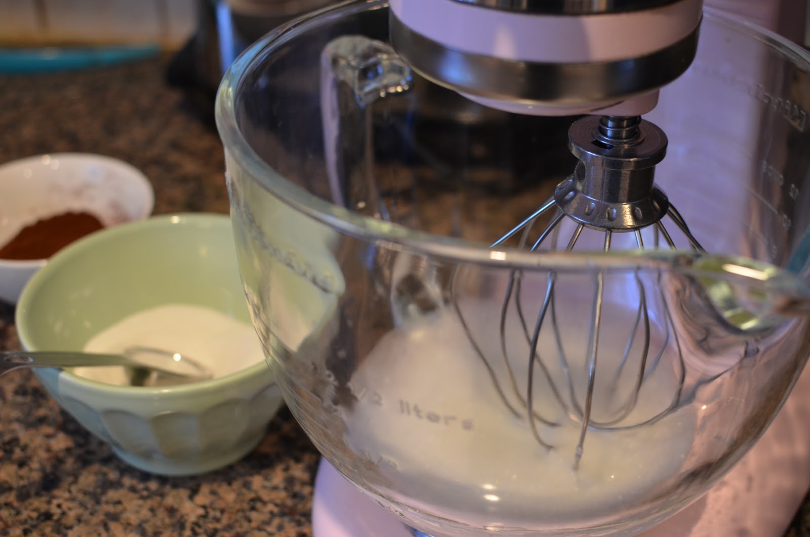 Playing with Flour Mocha meringues with cocoa nibs