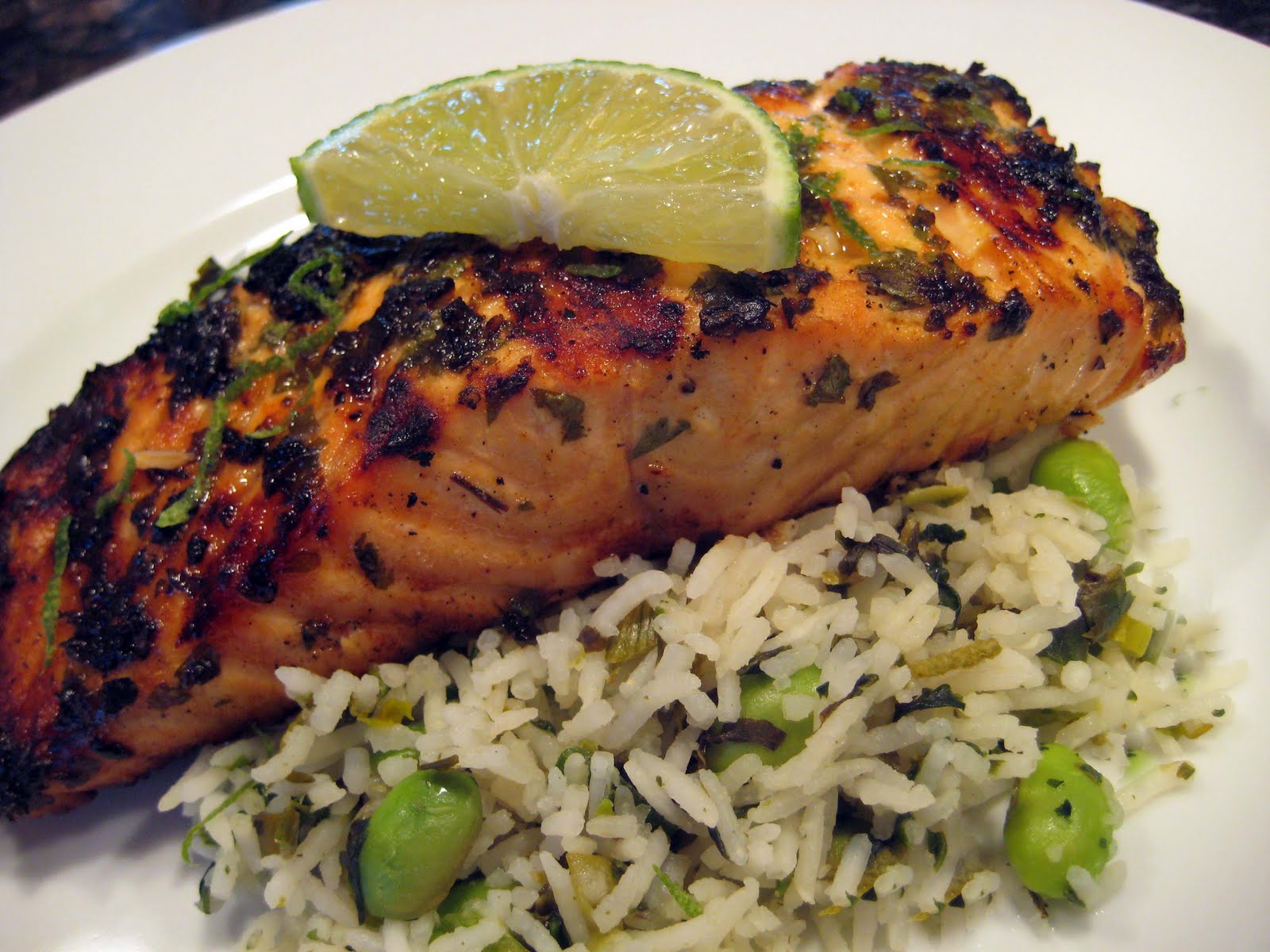 Dinner with the Welches Cilantro Lime Salmon