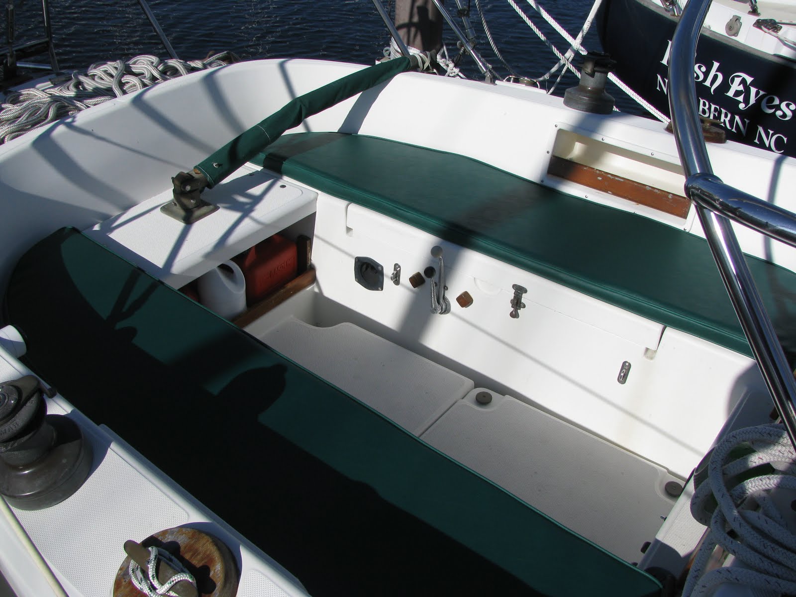 Creative Drapery Designs and Full Moon Canvas Co. Cockpit Cushions