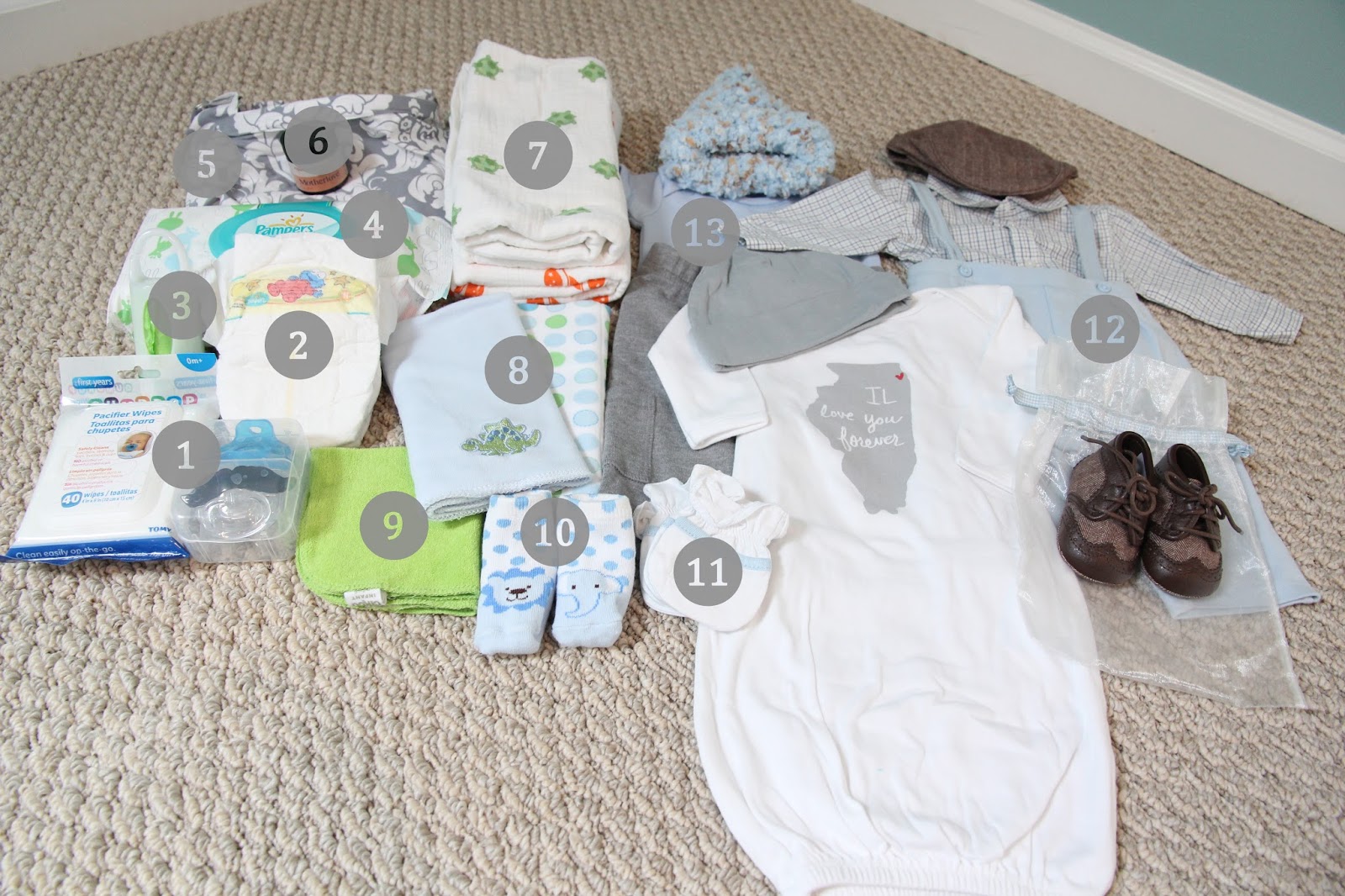 malcolm's mommy Lessons Learned in Hospital Packing