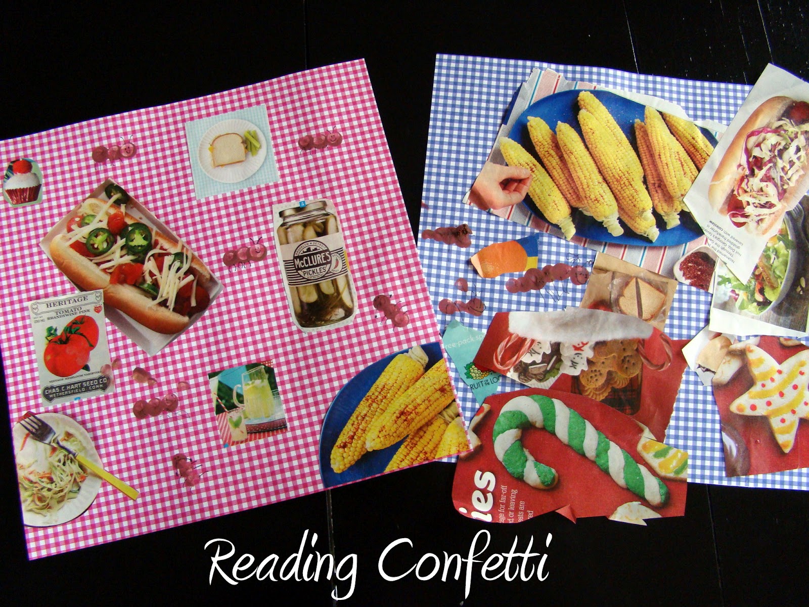 Picnic Craft and Books for Kids Reading Confetti