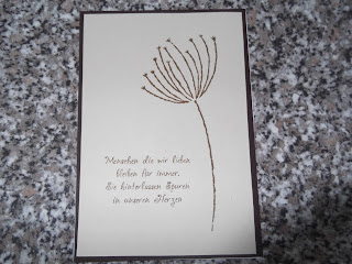 Sconebeker Stempelscheune: 2 Trauerkarten mit Naturmotiven