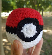 Pokeball a crochet