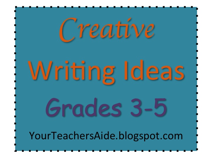 creative writing in english grade 3