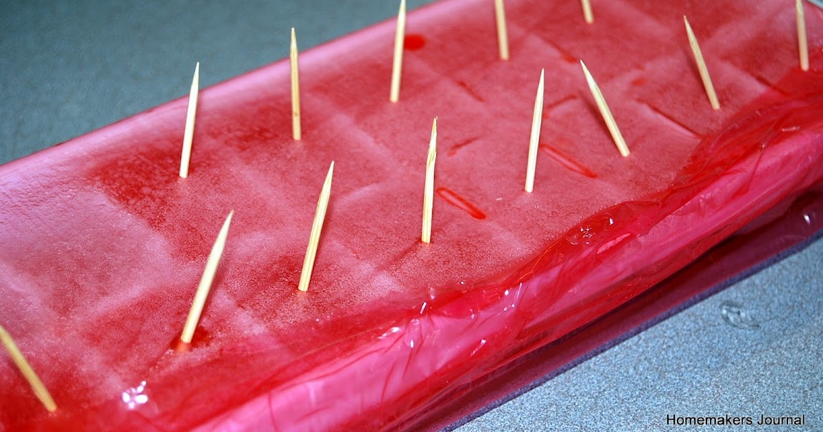 Homemaker's Journal Jello Popsicles and Koolaid Playdo