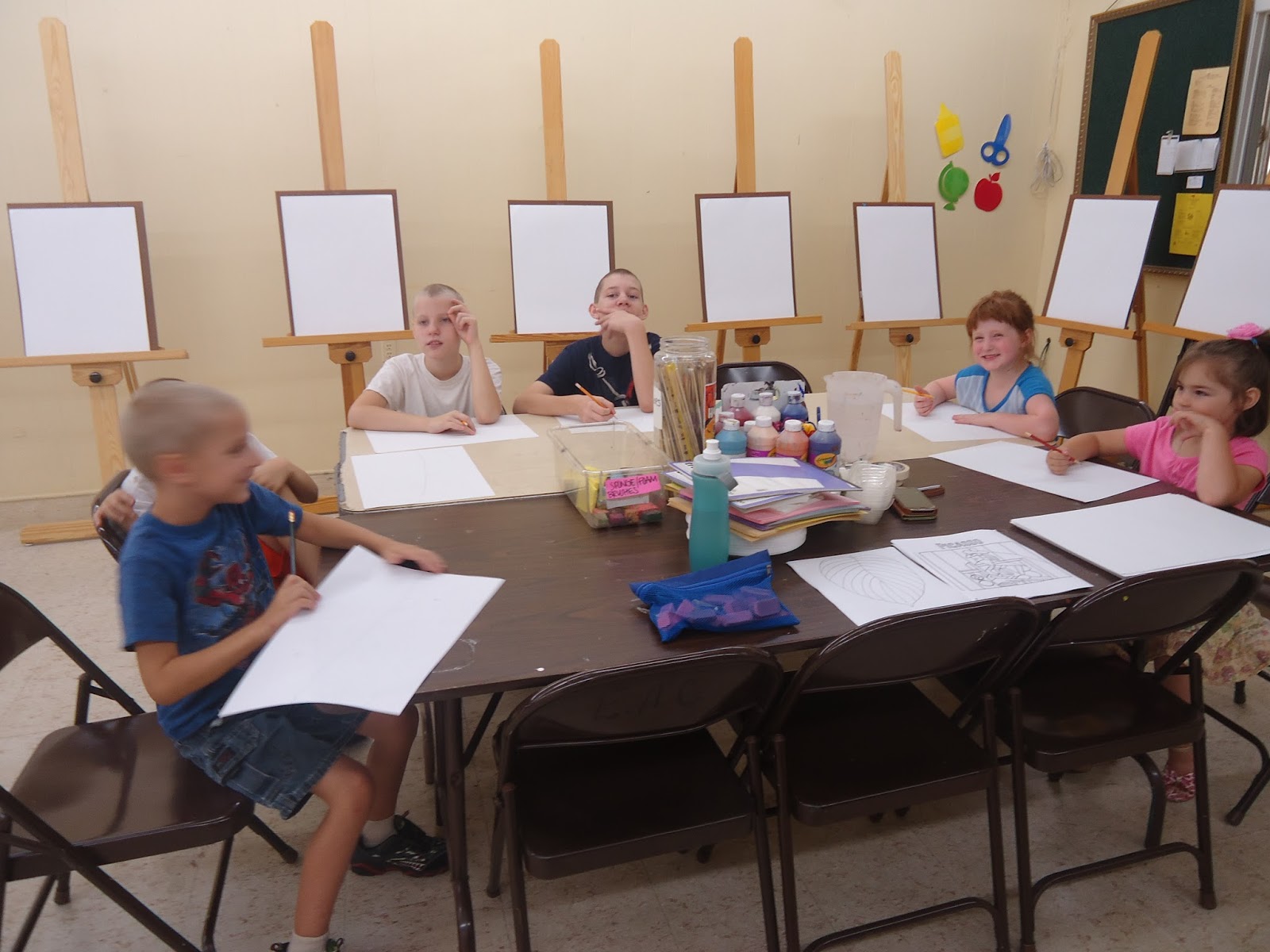 The Happy Homeschool Mom Homeschool Art Class Week One
